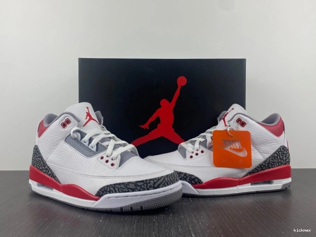 Rep Jordan Air OG 3 Red DN3707-160 Fire 0808